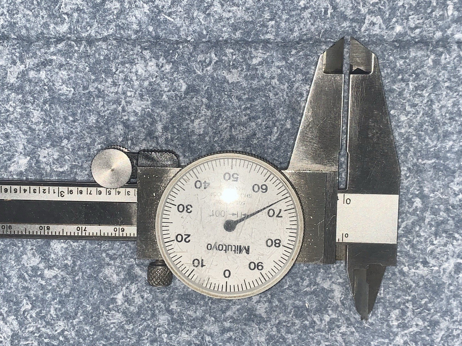 Vg Used Double Deal Mitutoyo Dial Caliper 6" & NSK 8” Dial Calipers You Get Both