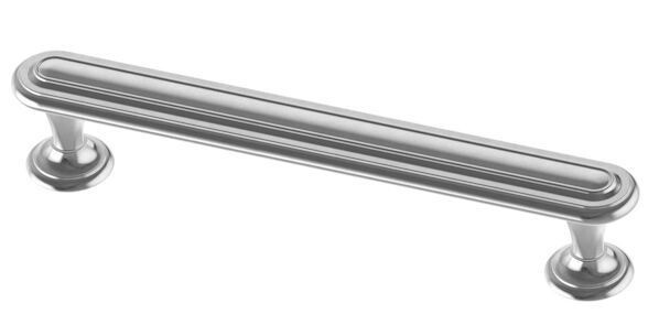 (5 Pack) 5 inch Harmon Pull Polished Chrome