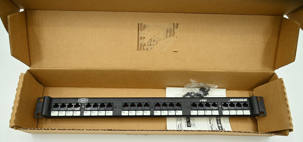 Hubbell Nextspeed P5E24U 24-Port Patch Panel New in Box