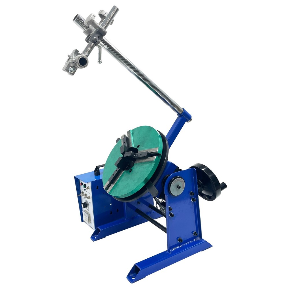 Welding Positioner Drill Chuck + Bracket 90 Degree Girth Welding Rotatuing Table