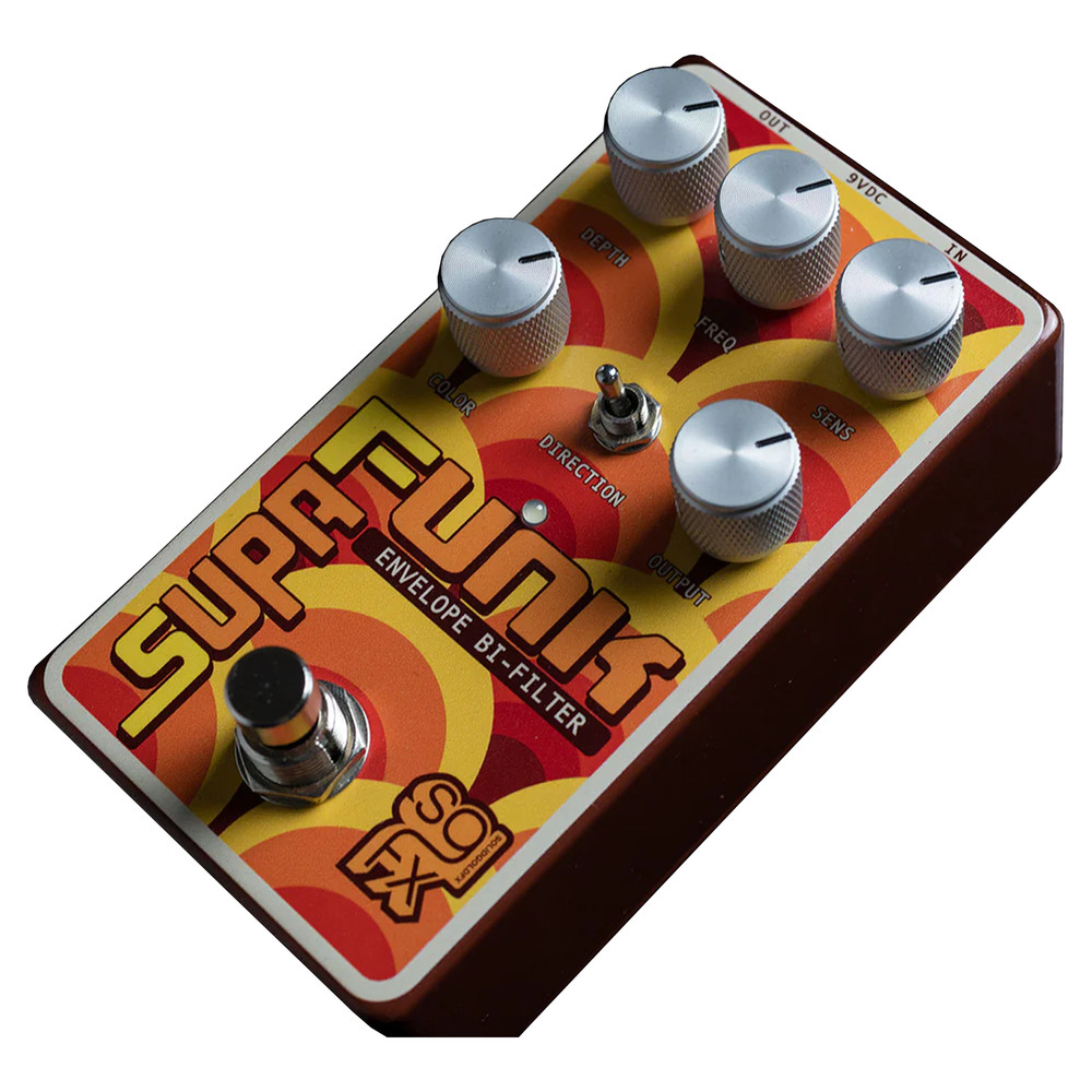 SolidGoldFX SupaFunk Envelope Bi-Filter Pedal - Open Box