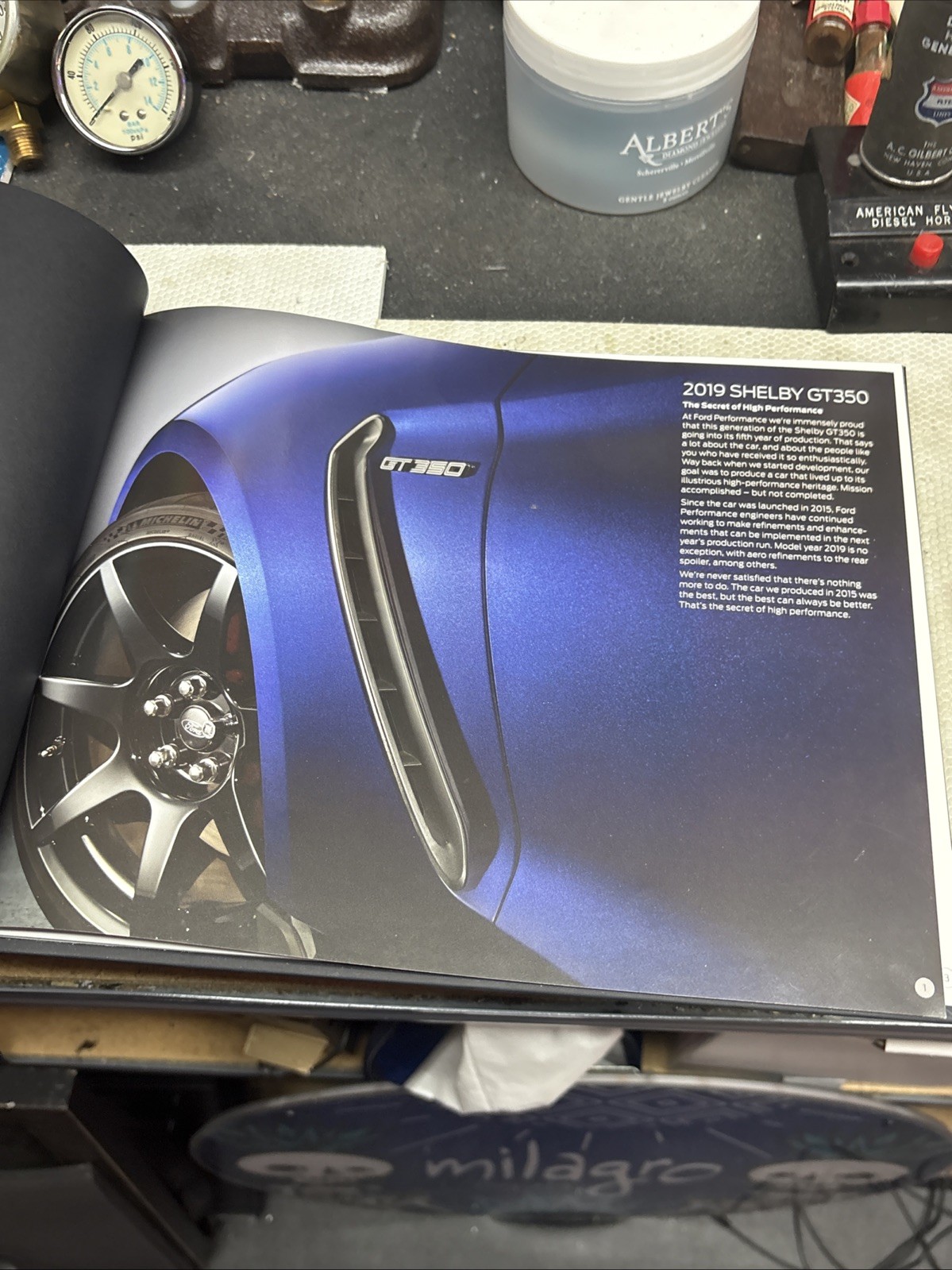 EXTREMELY RARE! 2019 Shelby GT350 -Ford Performance ***Dealer Exclusive Book***