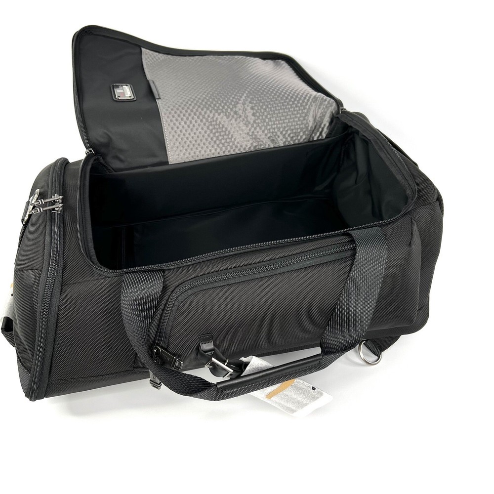 TUMI Fremont Evanston Hedrick Hybrid Backpack Duffel Bag Solid Black