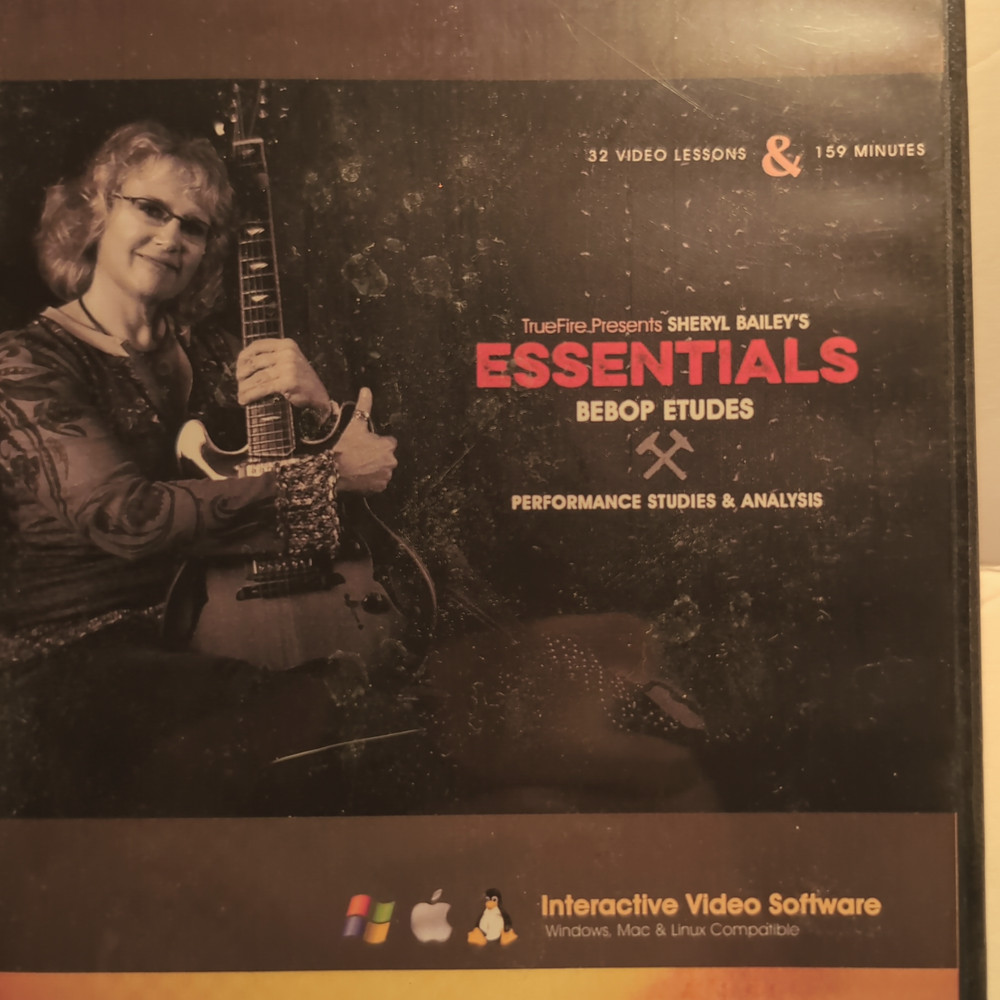 Sheryl Bailey's Essentials Bebop Etudes TrueFire Guitar Video Software