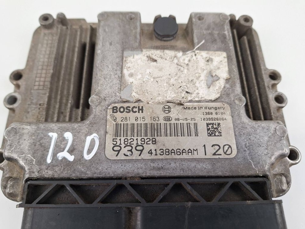 Alfa Romeo 159 2007 Engine Control Module 51821928 BVV624 kW
