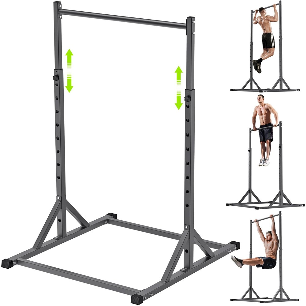Adjustable Pull Up Station, Multifunction Pull Up Bar, Fully Welded, 500 lbs ...