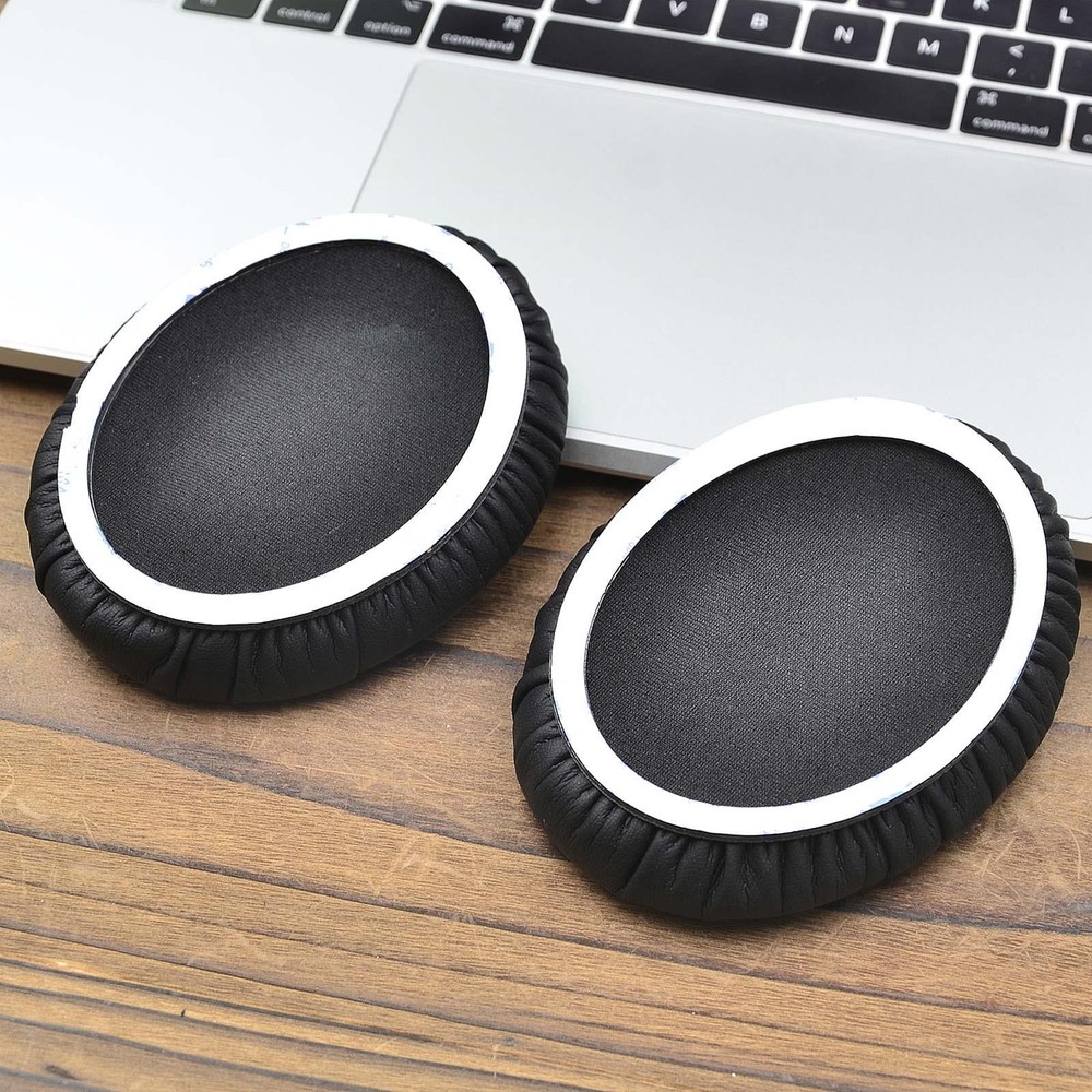 For Sennheiser HD 300 PRO - Replacement Ear Cushions Black Memory Foam Pair