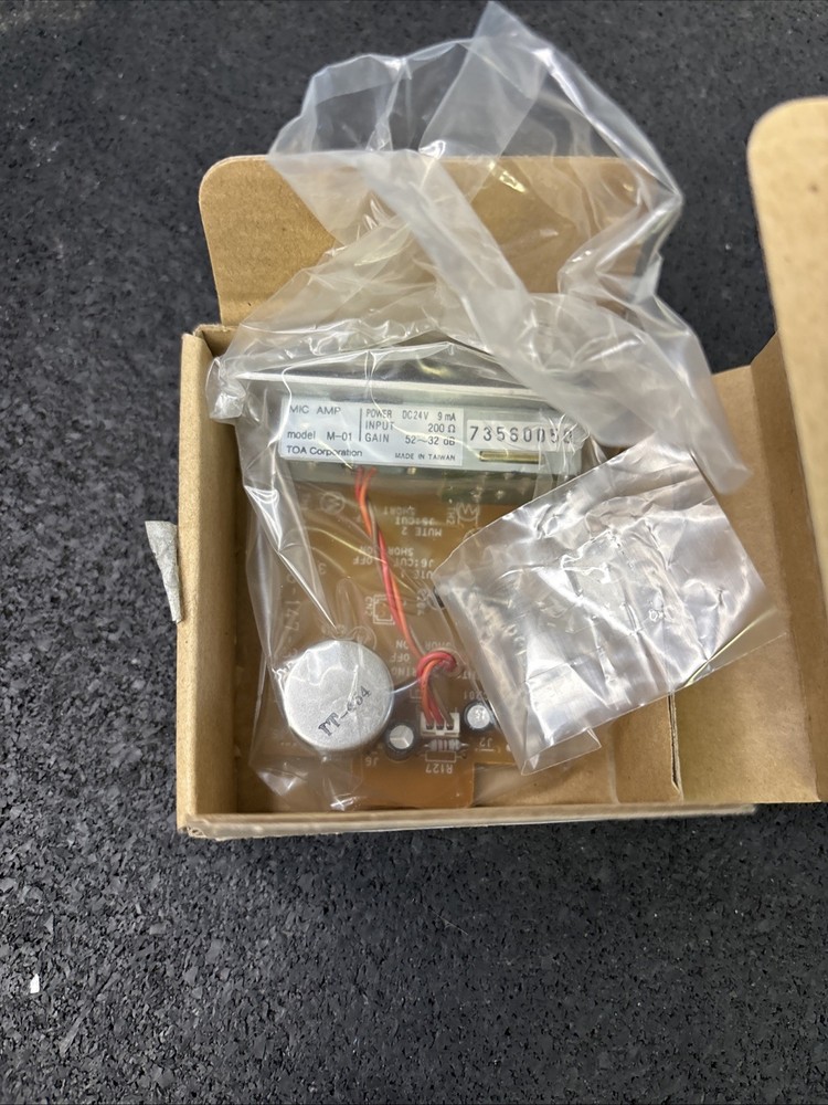 TOA M-01 Balanced Low Impedance Microphone Amp Module - NEW