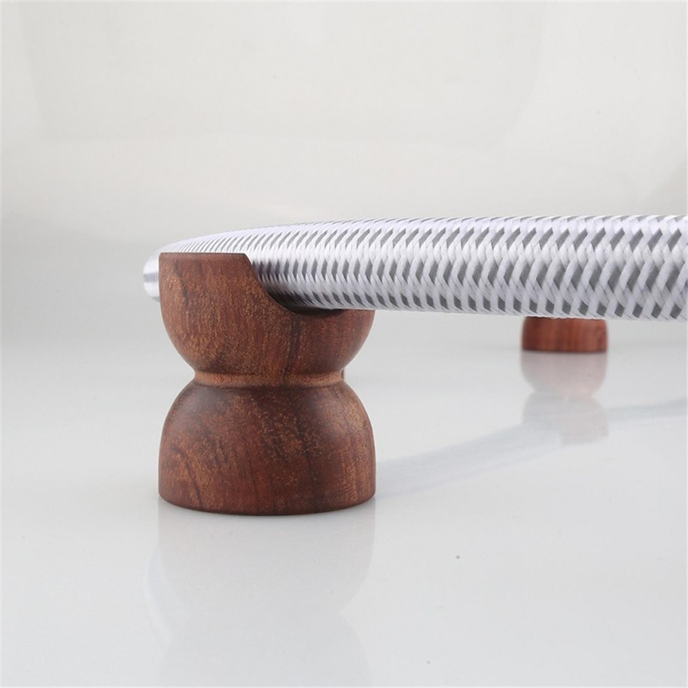 45mm HiFi Rose Wood Speaker Insulation Wire Holder Bracket Support Cable Stand E