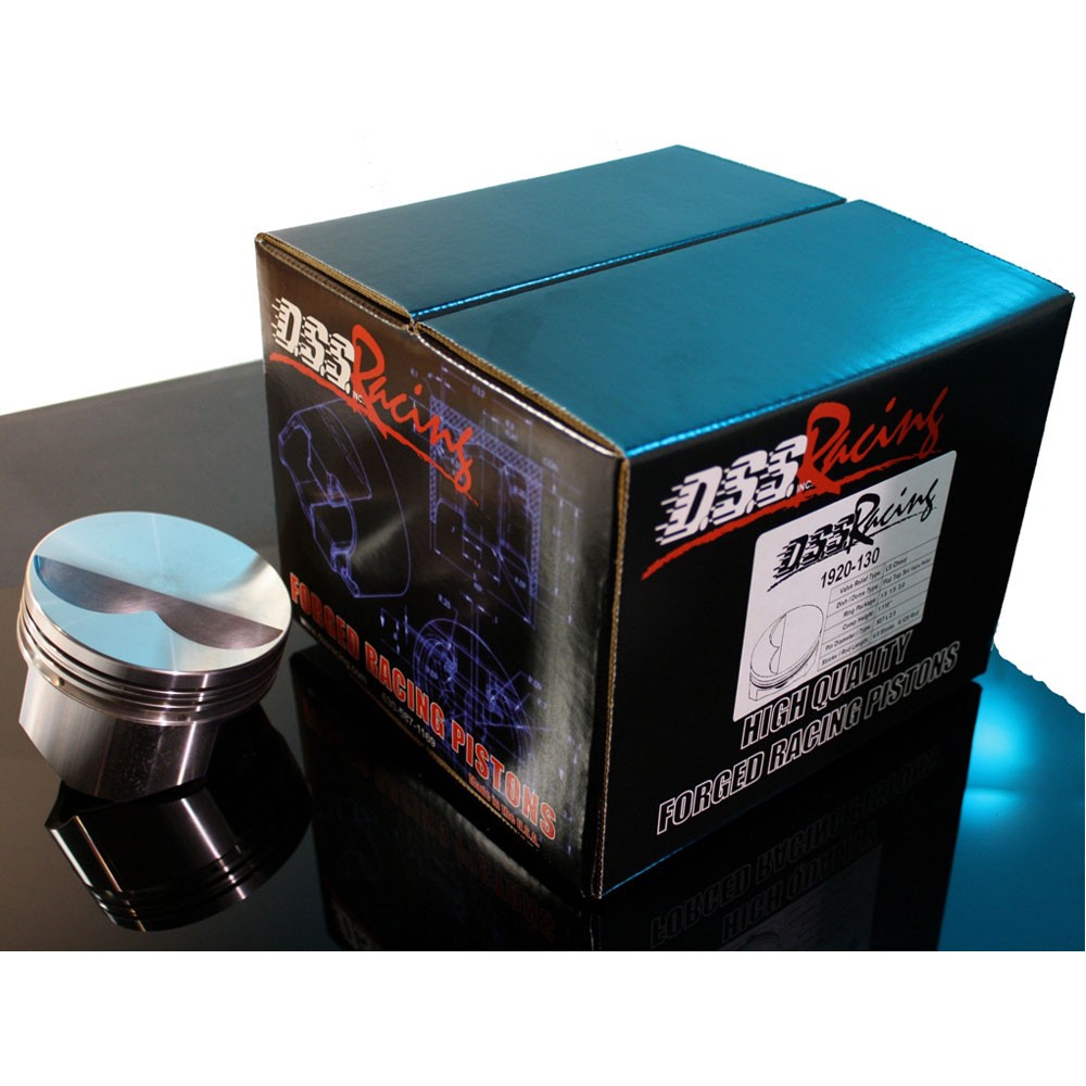 DSS Piston Set 1920-4075; SX 4.075" Bore -5cc Flat Top for Chevy LS3 Stroker