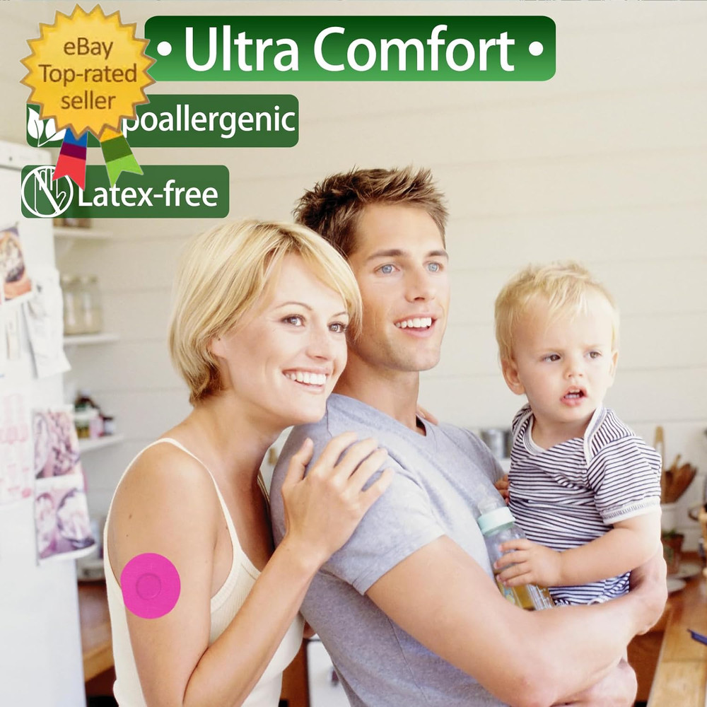 Waterproof Libre 3 Sensor Covers, 20Pack Freestyle Adhesive Patches for Libre 3