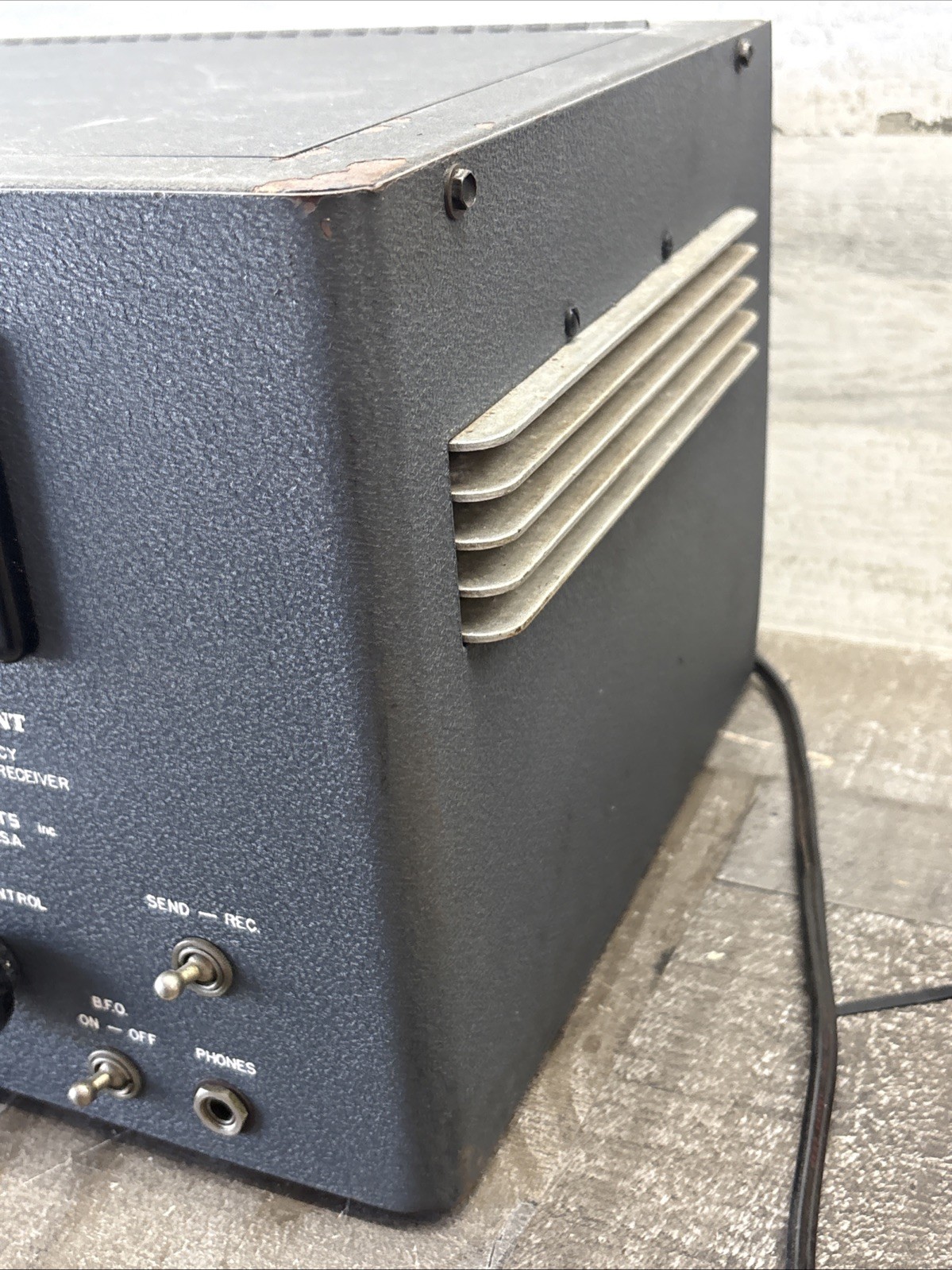 Hallicrafters SX-25 Super Defiant HF Communications Tube Receiver Works