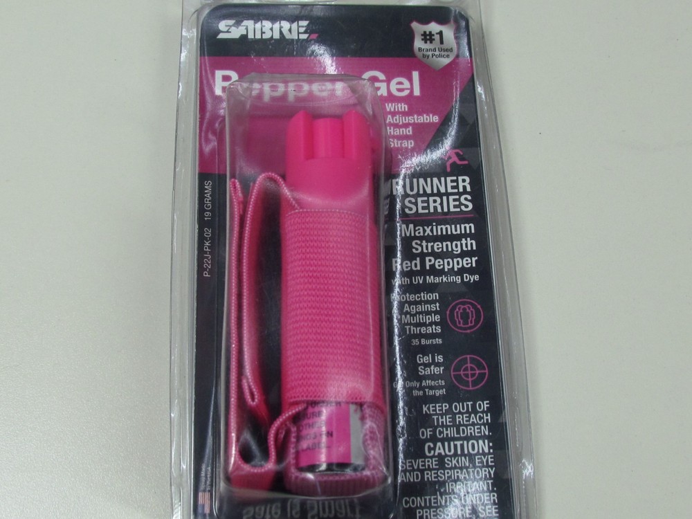Sabre RED Pepper Spray RUNNER SERIES WITH UV MARKING DYE