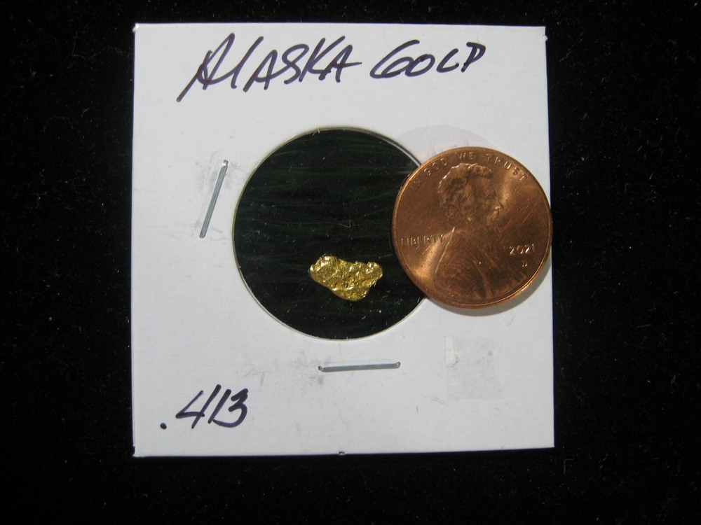 ALASKA GOLD NUGGET  .413 GRAM