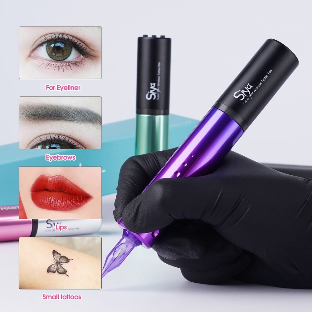 Wireless tattoo machine Dragonhawk MAST Siya PURPLE GRADIENT