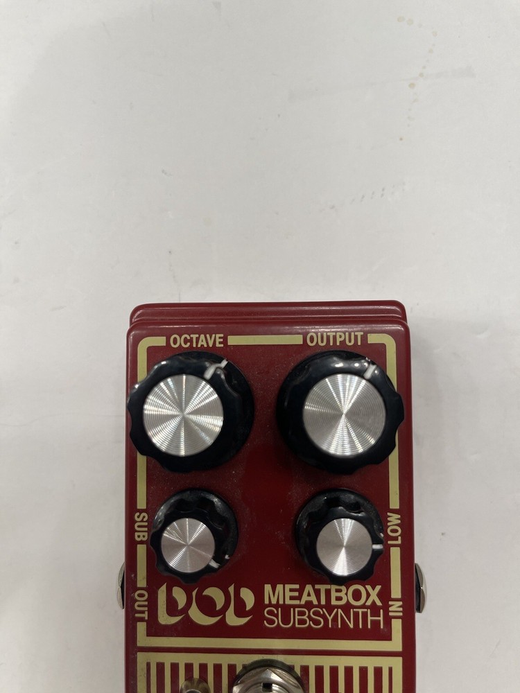 DOD Digitech Meatbox Sub Synth Meat Box Reissue Guitar Effect Pedal