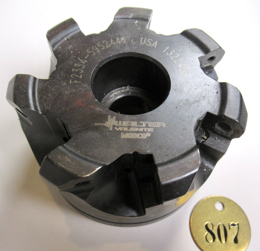 Walter 4" Indexable Face Mill