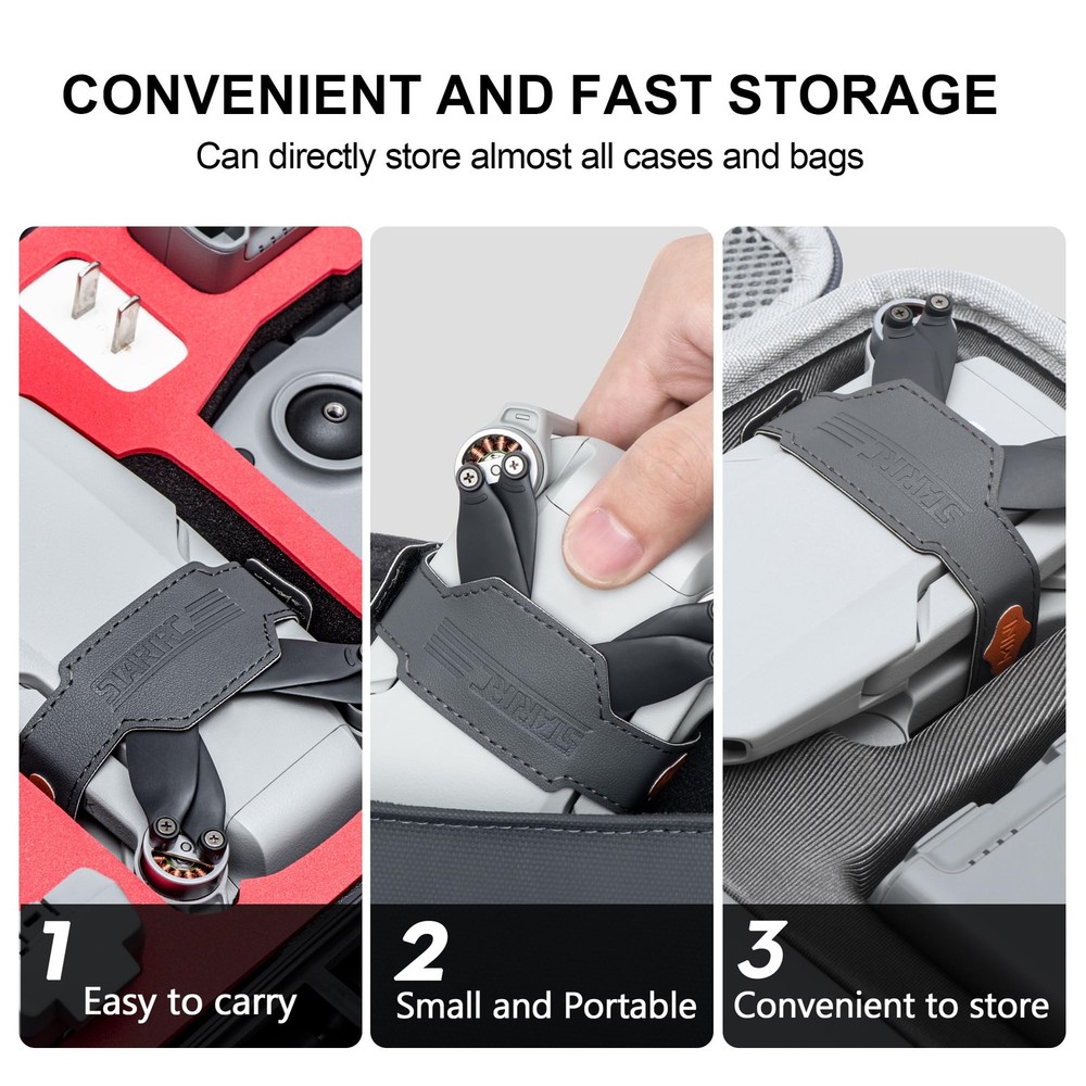 STARTRC Propeller Strap Holder for DJI Mini 4K/Mini 2 SE/Mavic 2 Grey