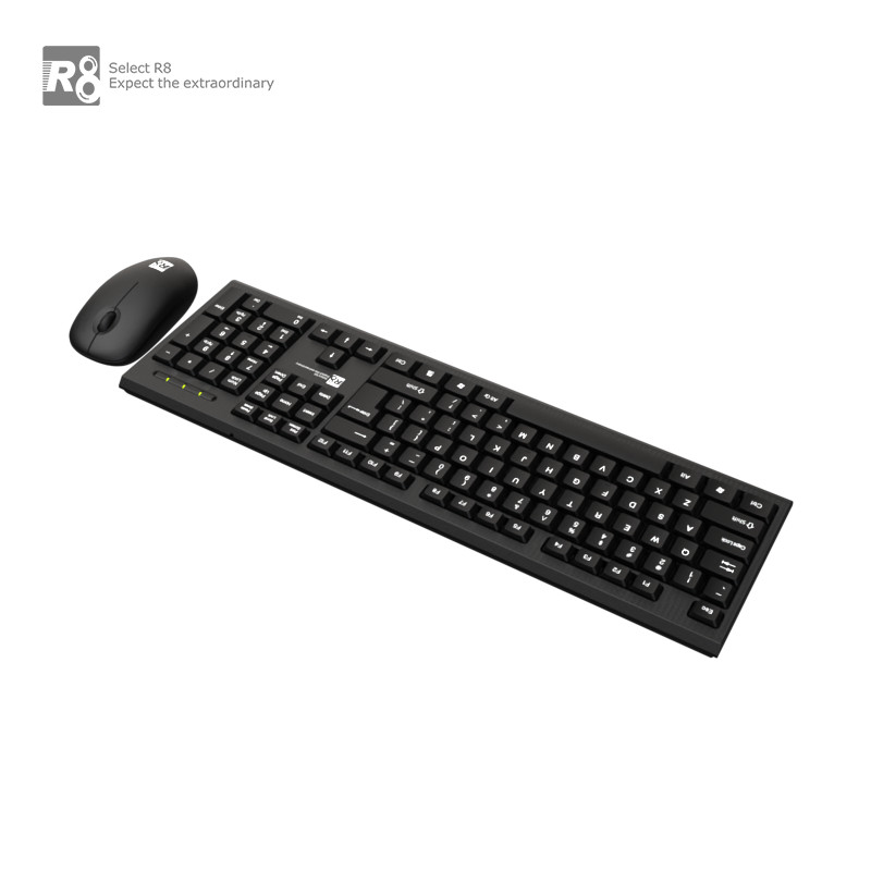 Wireless Mouse Keyboard Combo for Laptop Desktop