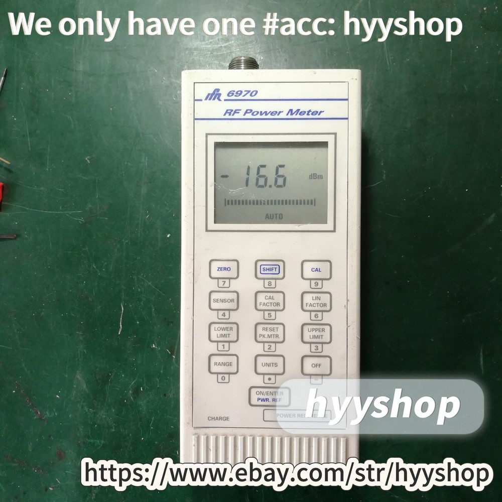 1PCS IFR 6970 RF power meter /hyy