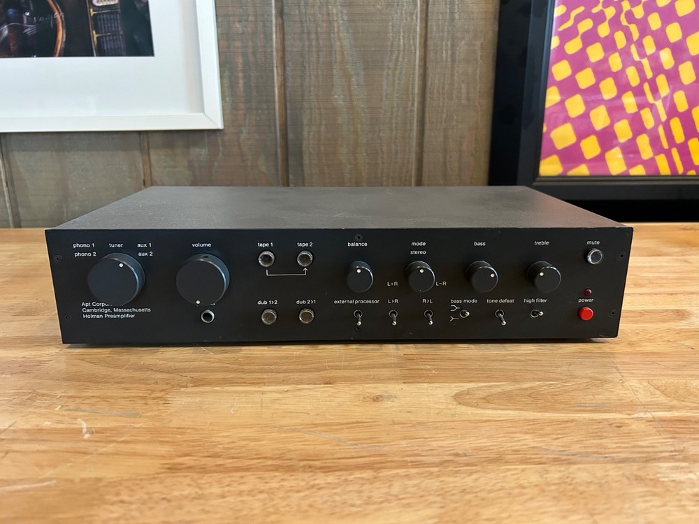 Apt Holman Pre-amplifer Excellent Condition Just Serviced