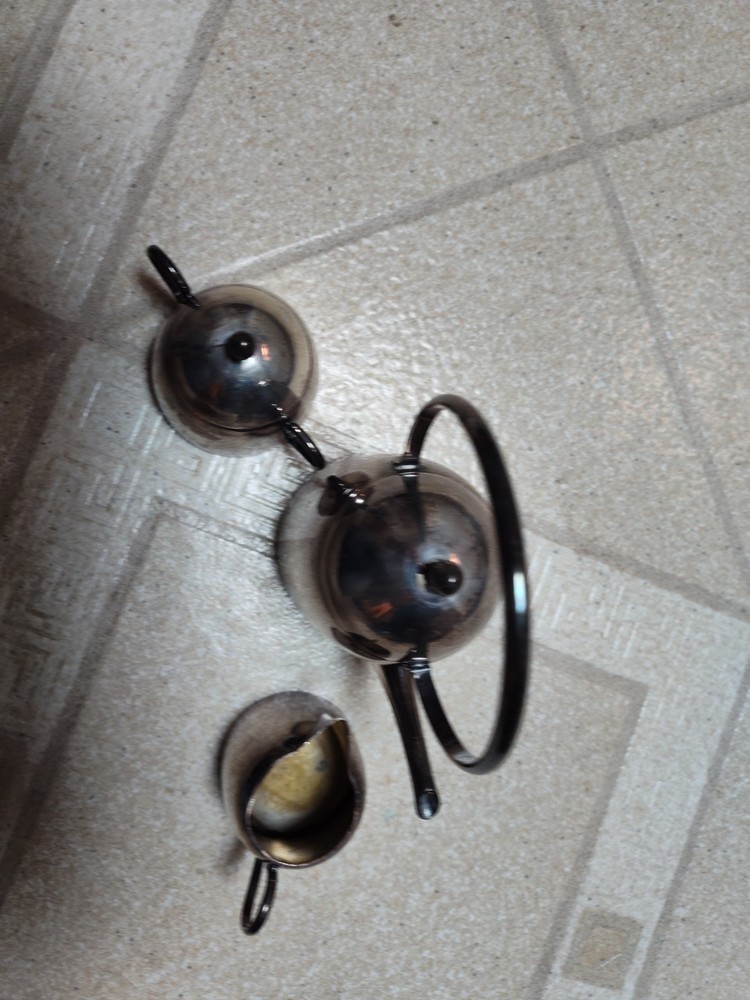 Miniature Tea Set, National Silver Co