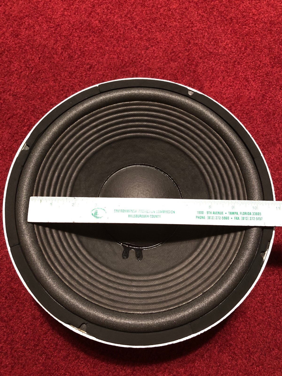 JBL L112A, 122A, 128H, 128H1, L65, L212 Foam Surround Woofer Repair 12" Kit