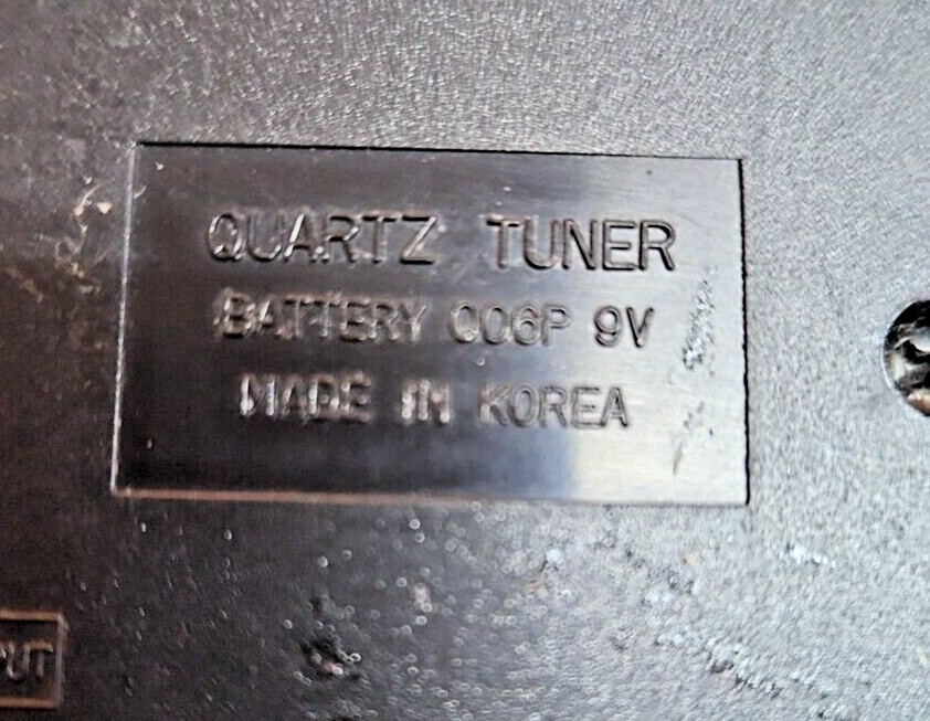 Greco GT-01 Guitar Tuner; Korea; Untested