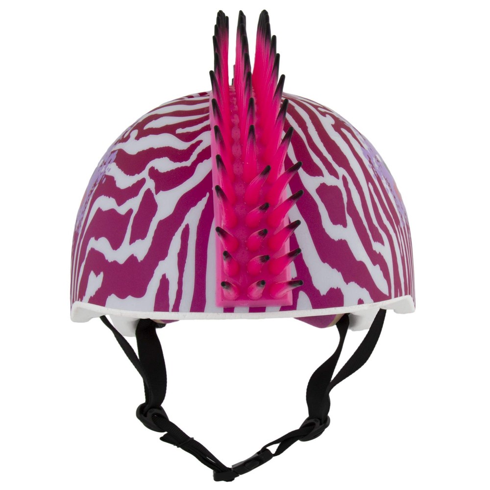 Raskullz Zebra Mohawk Helmet, 5+ Years, White