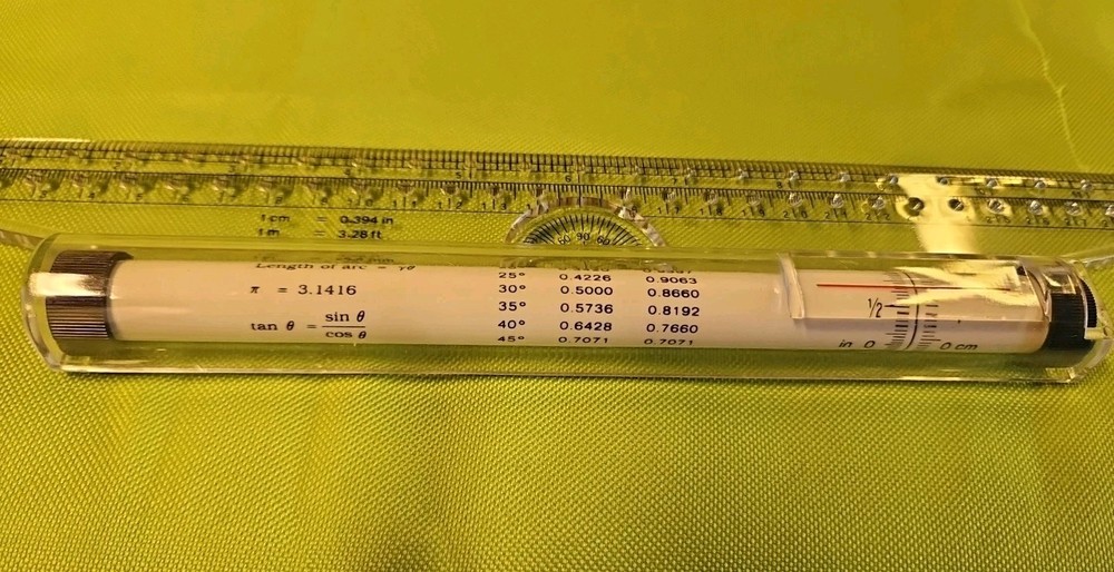 MULTIFUNCTION ROLLER RULER, 30CM, SCHOOL STATIONERY zat