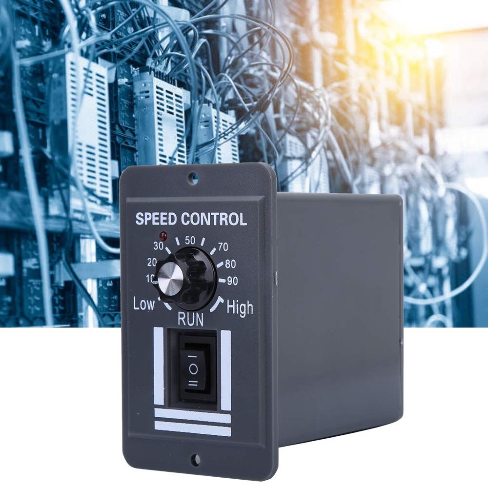 DC Motor Speed Controller, DC 12-60V 40A PWM Brush Motor Speed Controller CCW Re