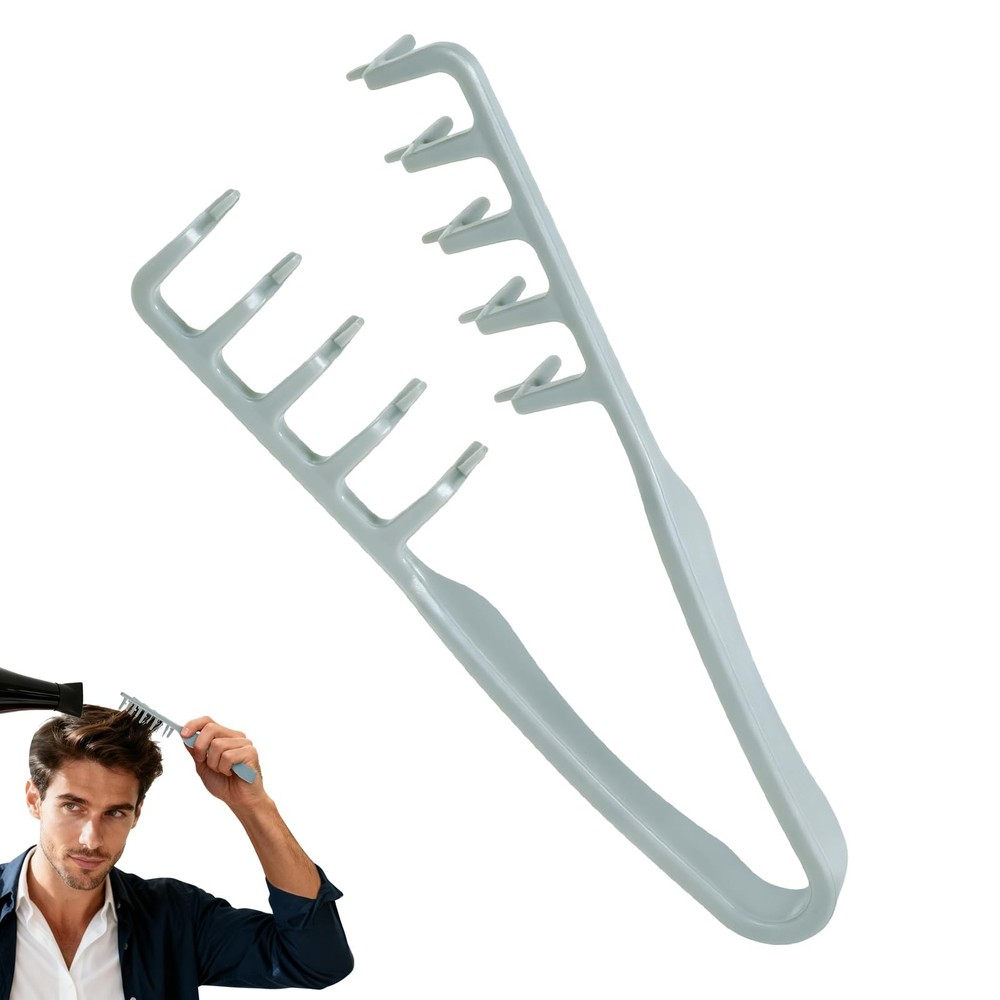 Utmiga Texture Comb, Volumizing Fluffy Styling Comb for Medium, Grey