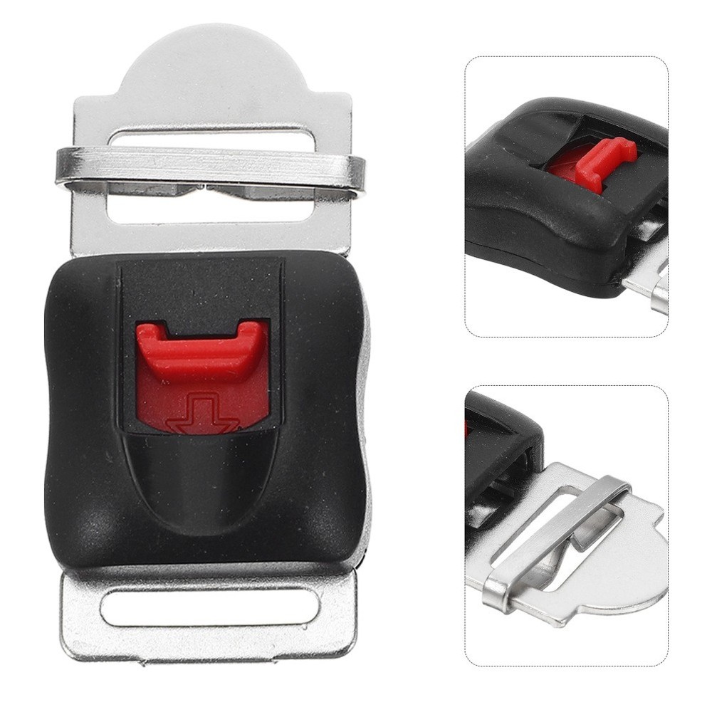 4 Pcs Motorcycle Chin Strap Quick Release Buckle Lock Buckle Replacement