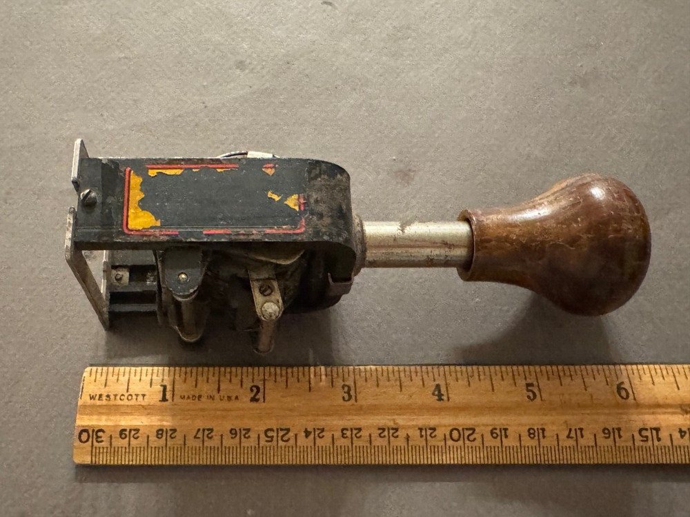 THE FORCE MODEL 150 AUTOMATIC NUMBERING MACHINE VINTAGE OFFICE STAMP