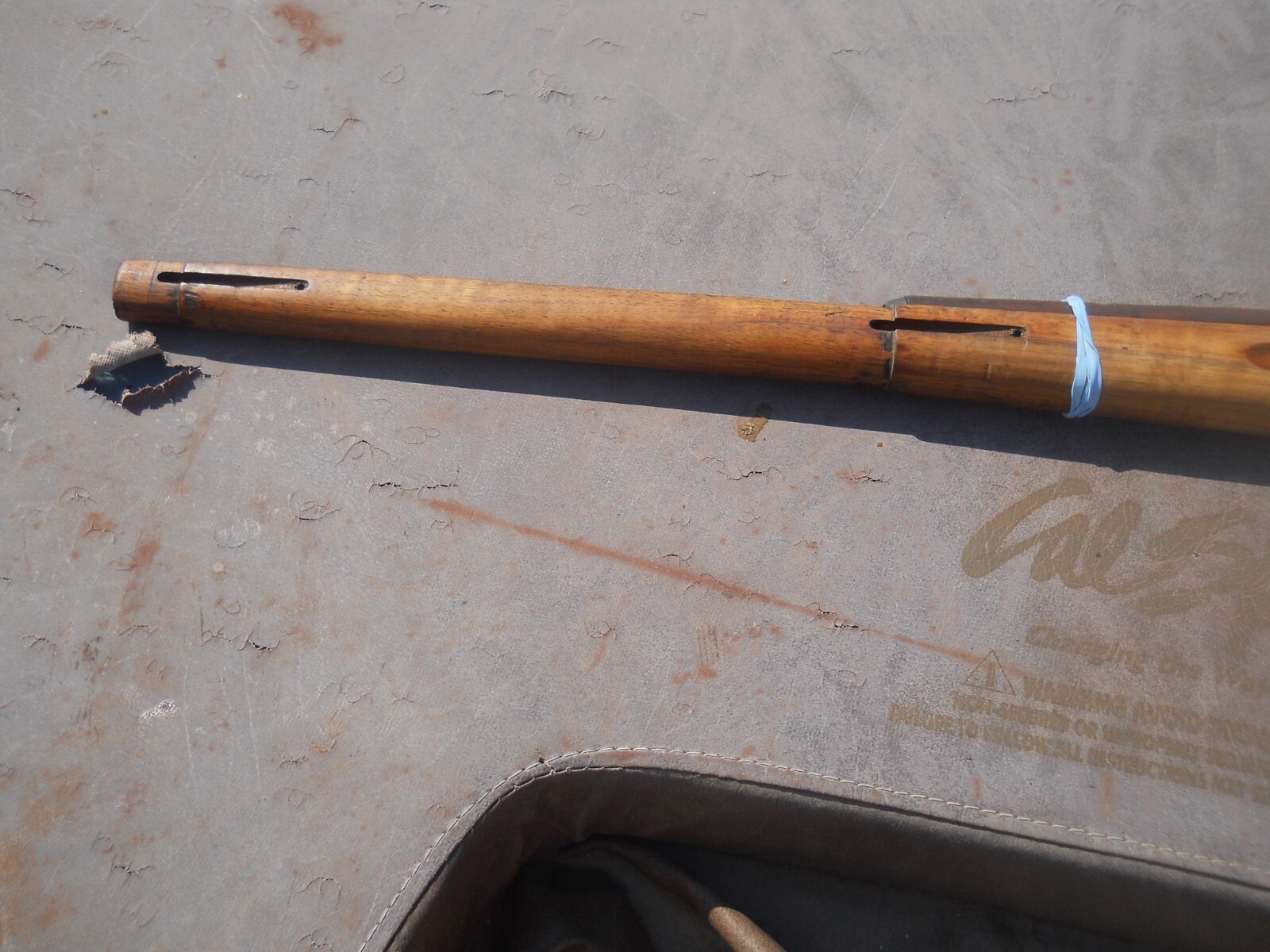 Norwegian Krag jorgensen model 1894 nice wood stock with handguard