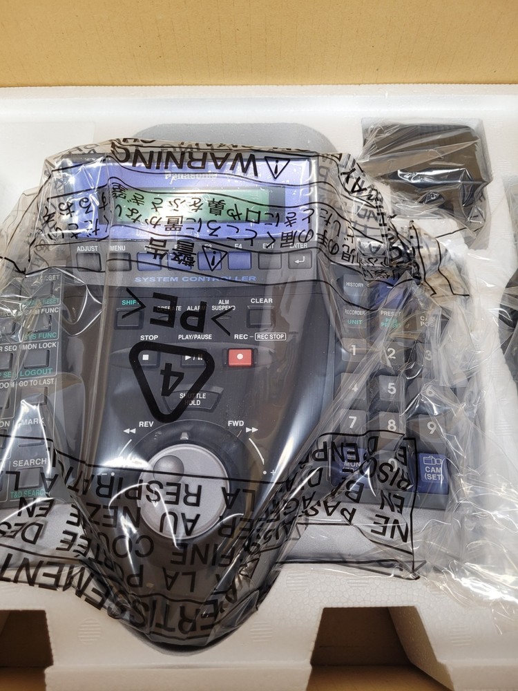 Panasonic Security System Controller - WV-CU650 Keyboard, Joystick New In Box