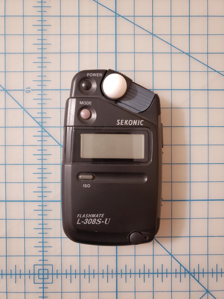 Sekonic L-308S-U Flashmate Light Meter, Excellent Working Condition