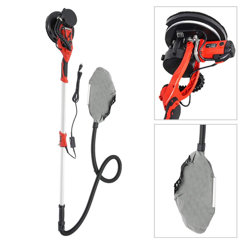 800-1800RPM Electric Ceiling Wall Sander Variable Speed Drywall Sanding Machine