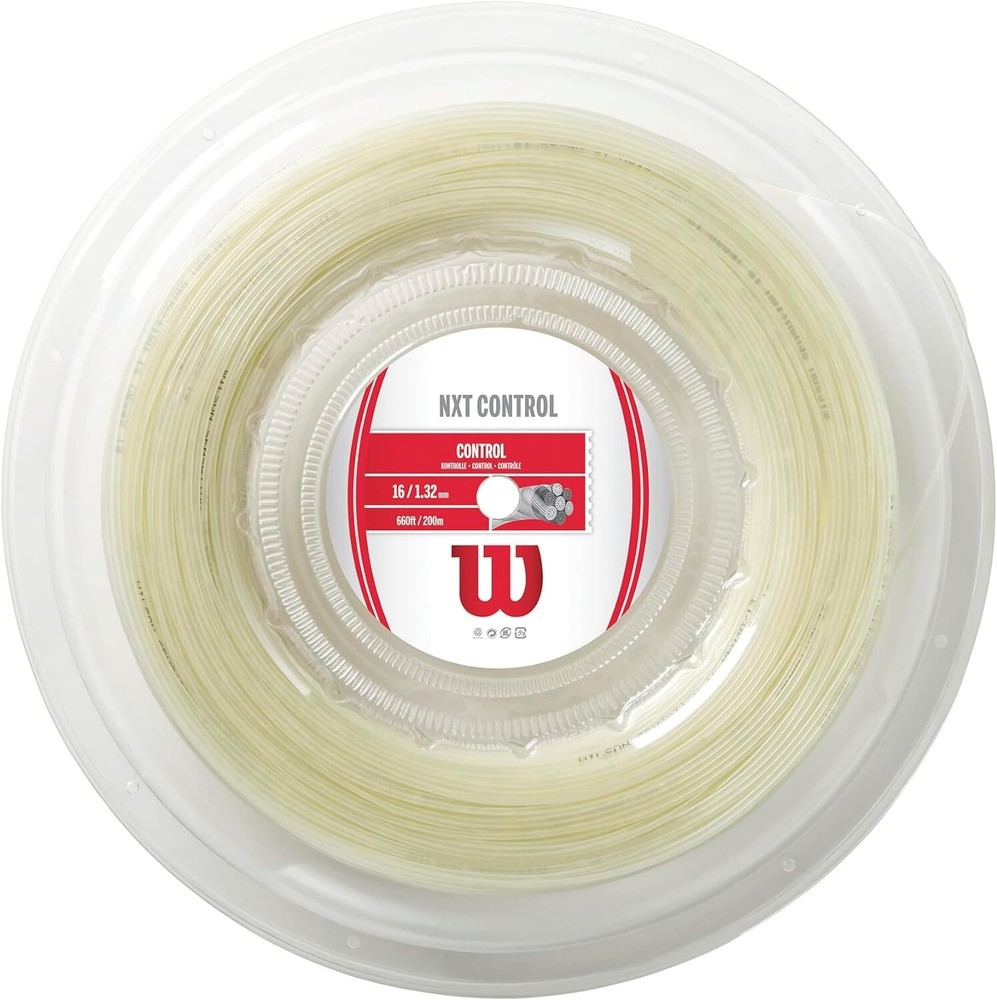 Wilson NXT Control 16 Tennis String - Set, White