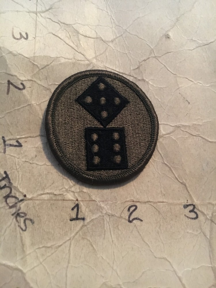 US Army XI Corps m/e subdued patch 10/9/25