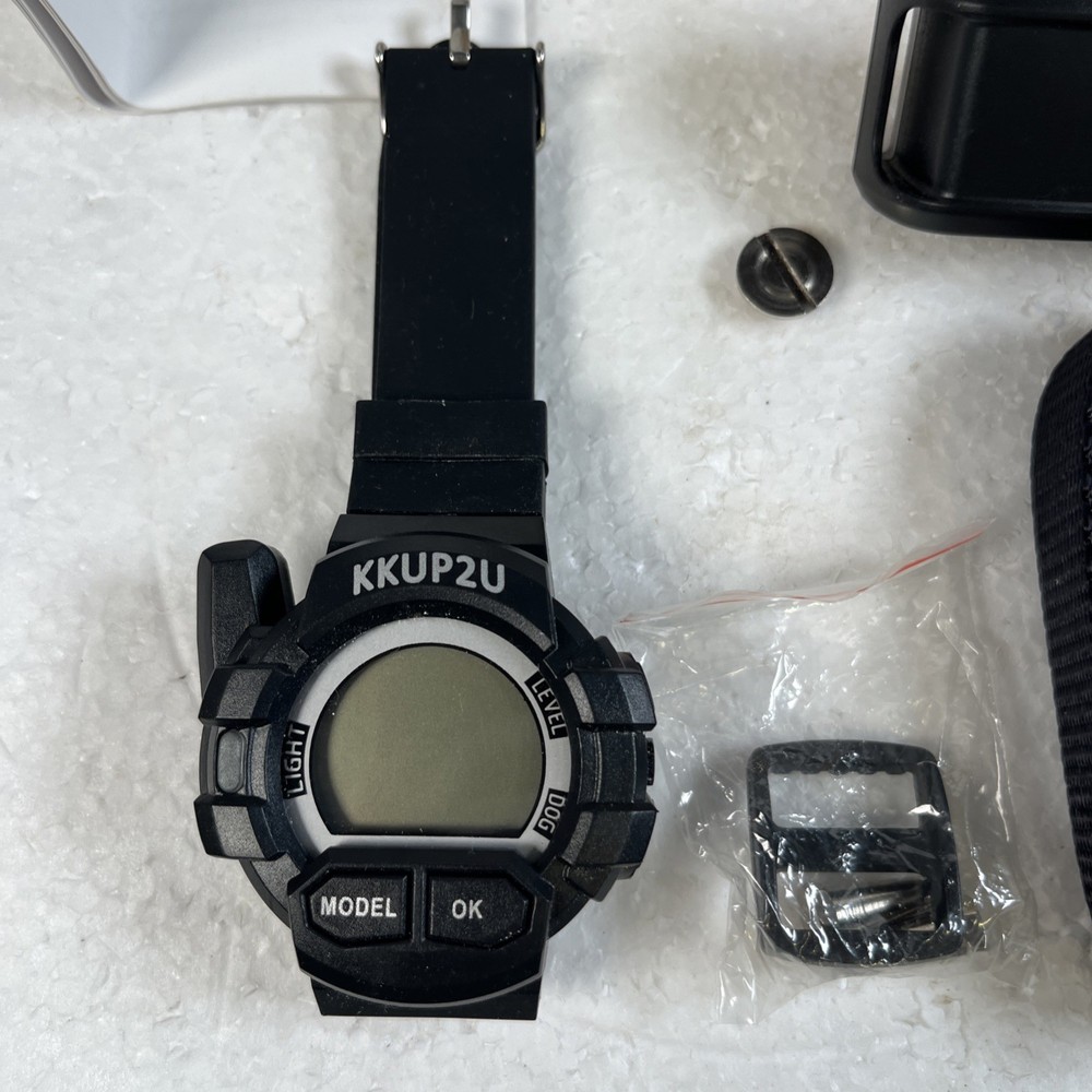 Rechargeable Waterproof Dog Training Collar Set w/ Watch Remote Open Box