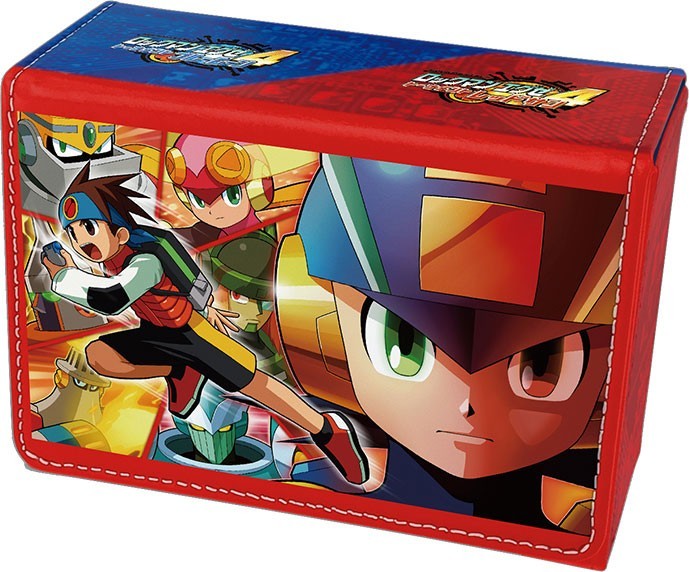 Broccoli Synthetic Leather Deck Case W Mega Man Battle Network 4 Double Deck Box