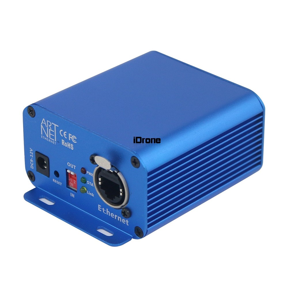 TP-D15 2CH ArtNet Stage Light Controller 3 Core Input/ Output Ethernet to DMX