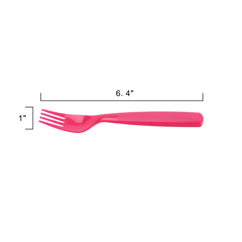 Your Zone 24-Piece Square Dinnerware Set, Pink