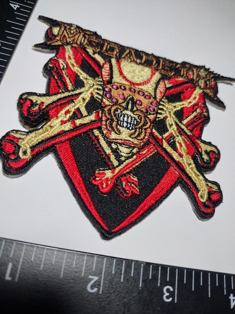 Megadeth Killing Is My Business Woven Iron On Quality Patch Fast Shipping