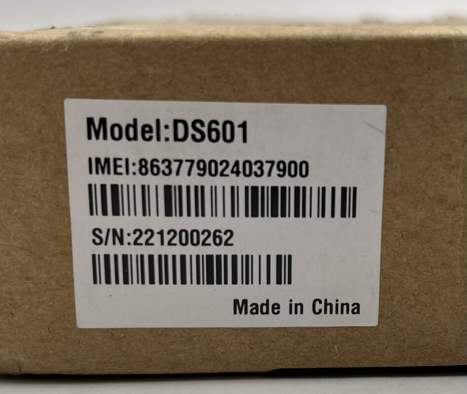 MOBILELOCK DS601 PORTABLE WIRELESS ALARM SYSTEM WITH GPS