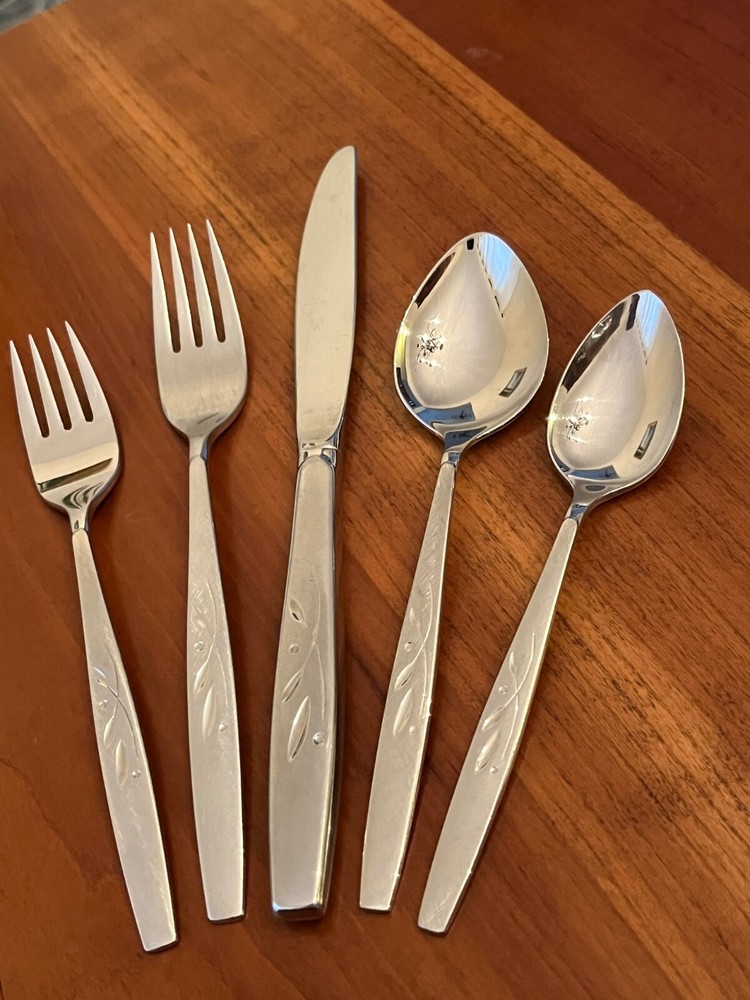Oneida WILL O'WISP   Cube Heirloom Glossy  Stainless Flatware - Choice