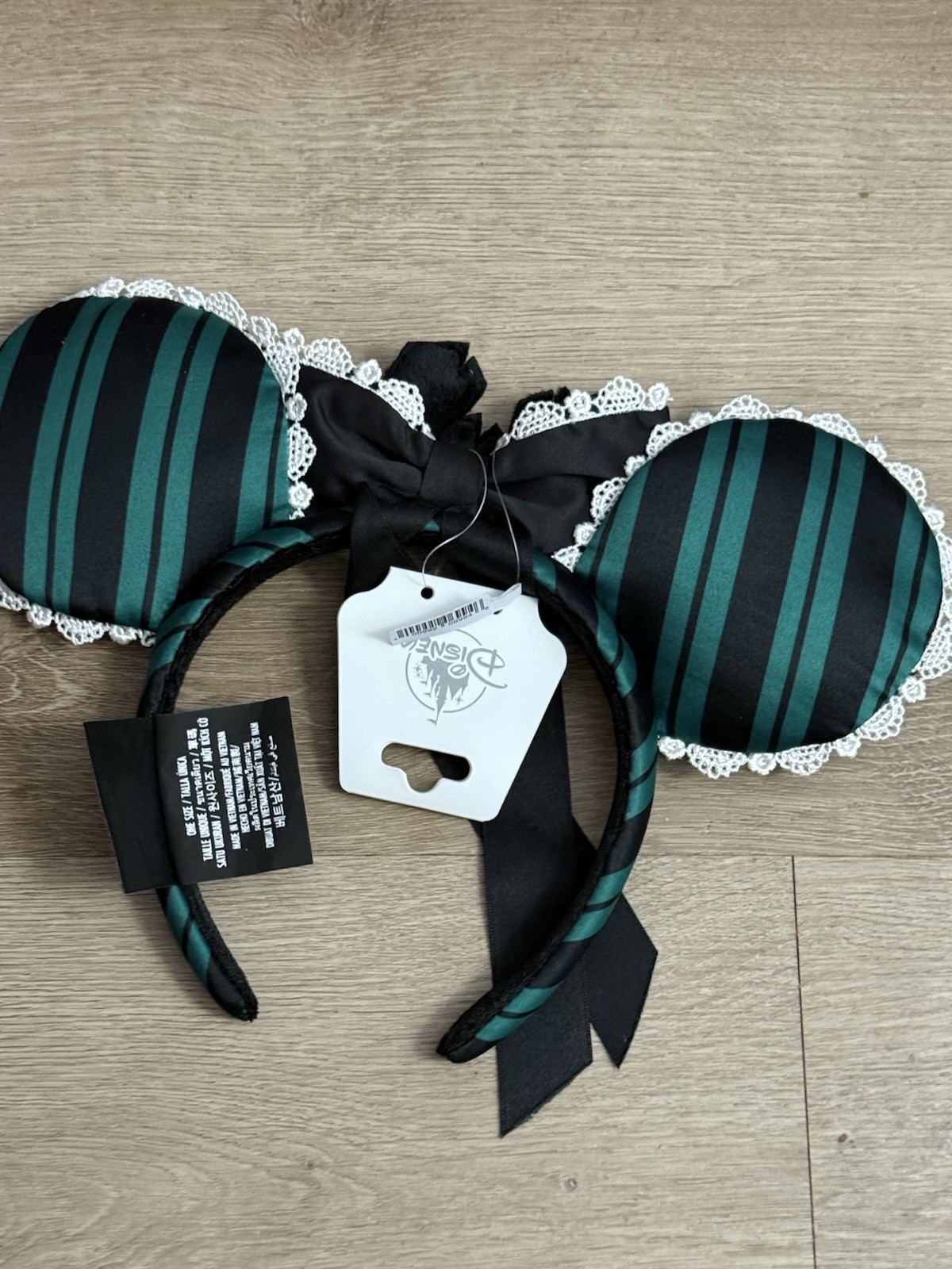 Disney Parks 2025 Haunted Mansion Ghost Host Ears Headband