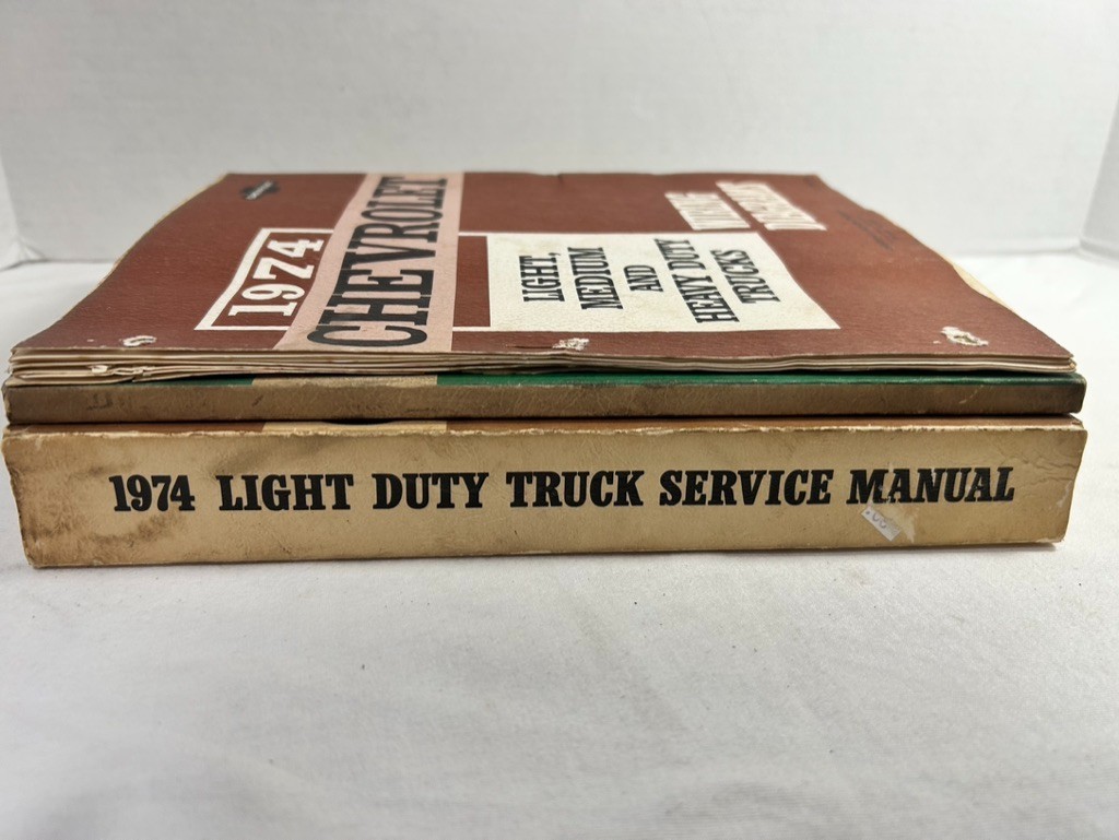 1974 Chevrolet Light Medium & Heavy Duty Trucks Wiring Diagrams & Service Manual