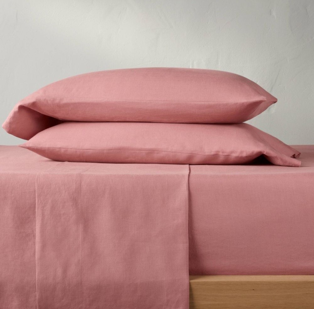 Casaluna Washed Supima Percale Sheet Set 100% Cotton